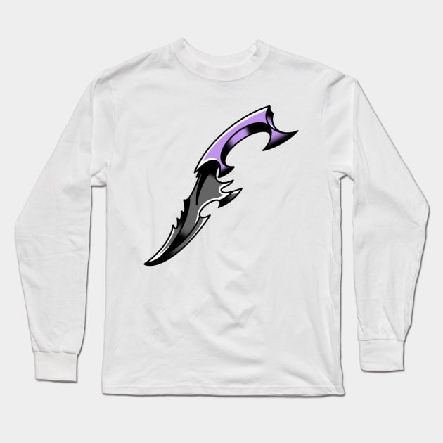 Knife Long Sleeve T-Shirt by drawingsbydarcy